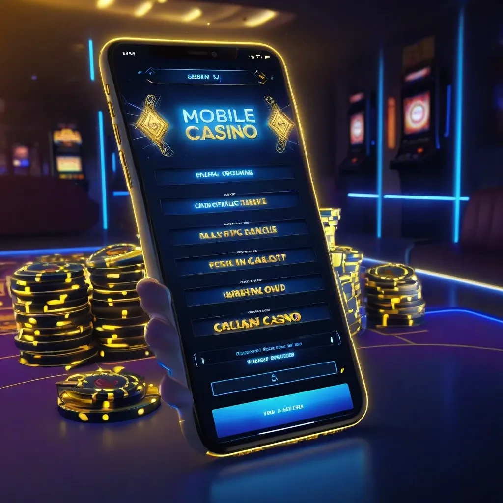 Sleek Casino Interface